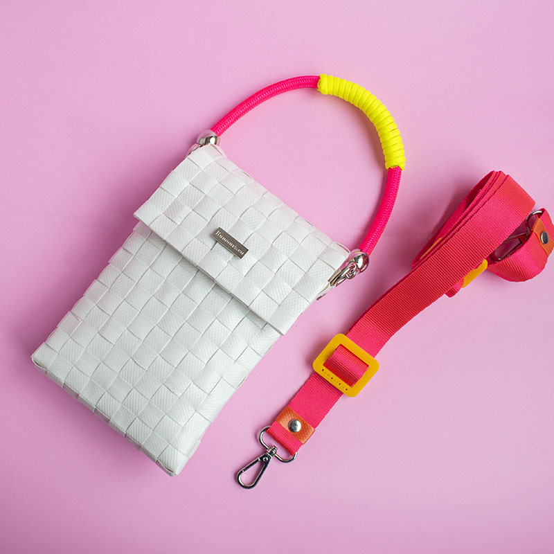 BOLSO PARA CELULAR - TWIST BLANCO